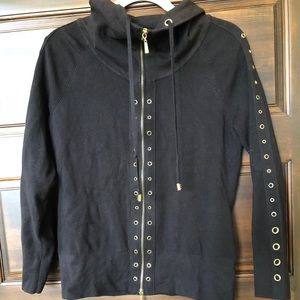 Cache dark brown sweater